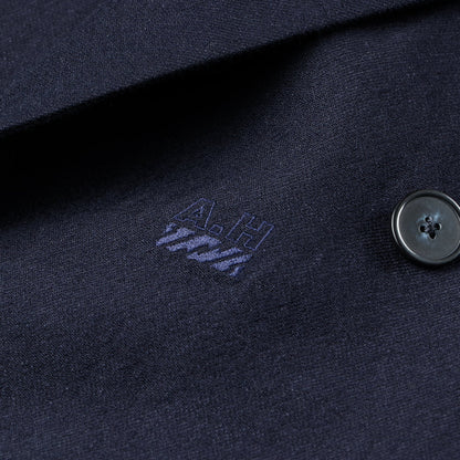 A.H DOUBLE BREASTED JACKET NAVY