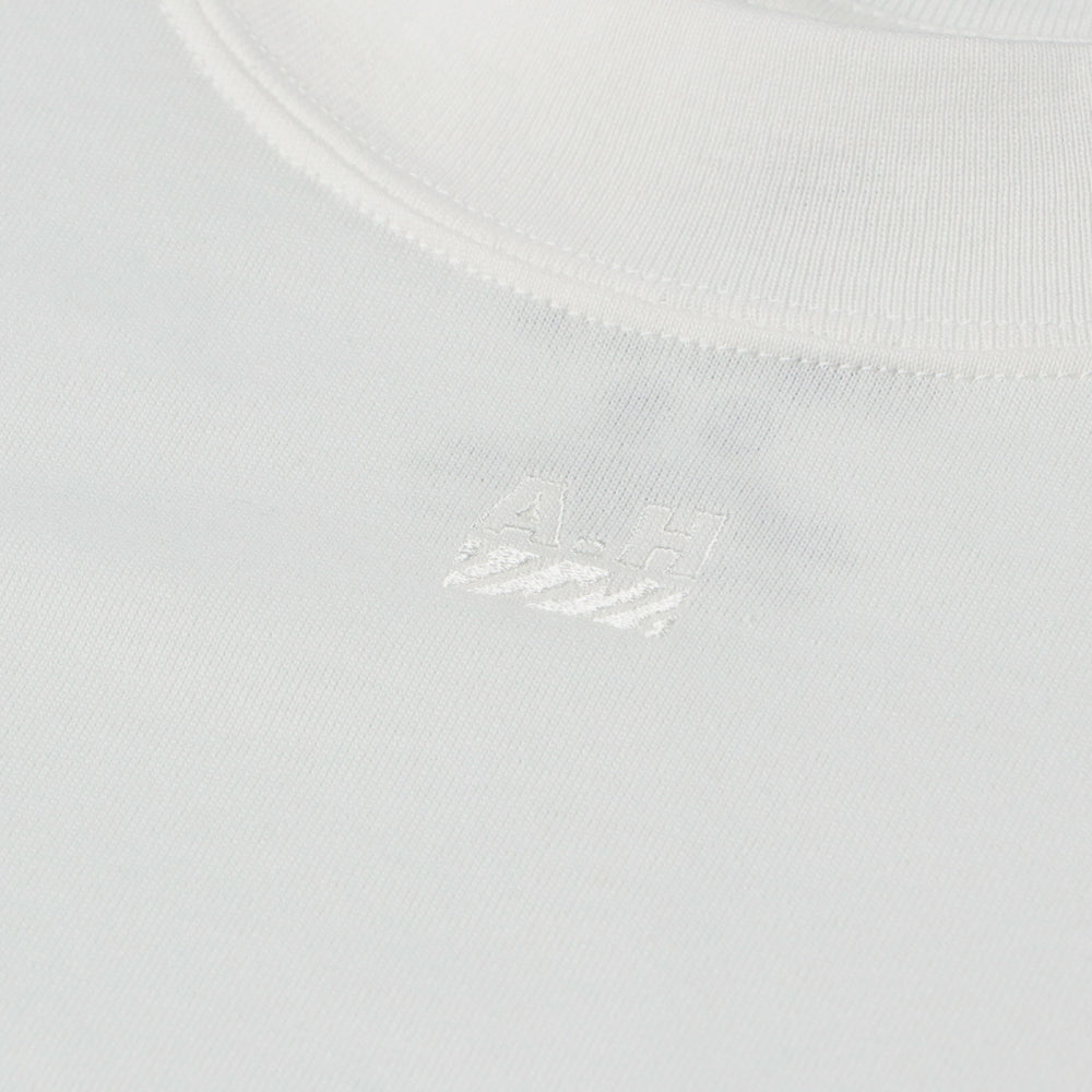 A.H LONG SLEEVE T-SHIRT WHITE