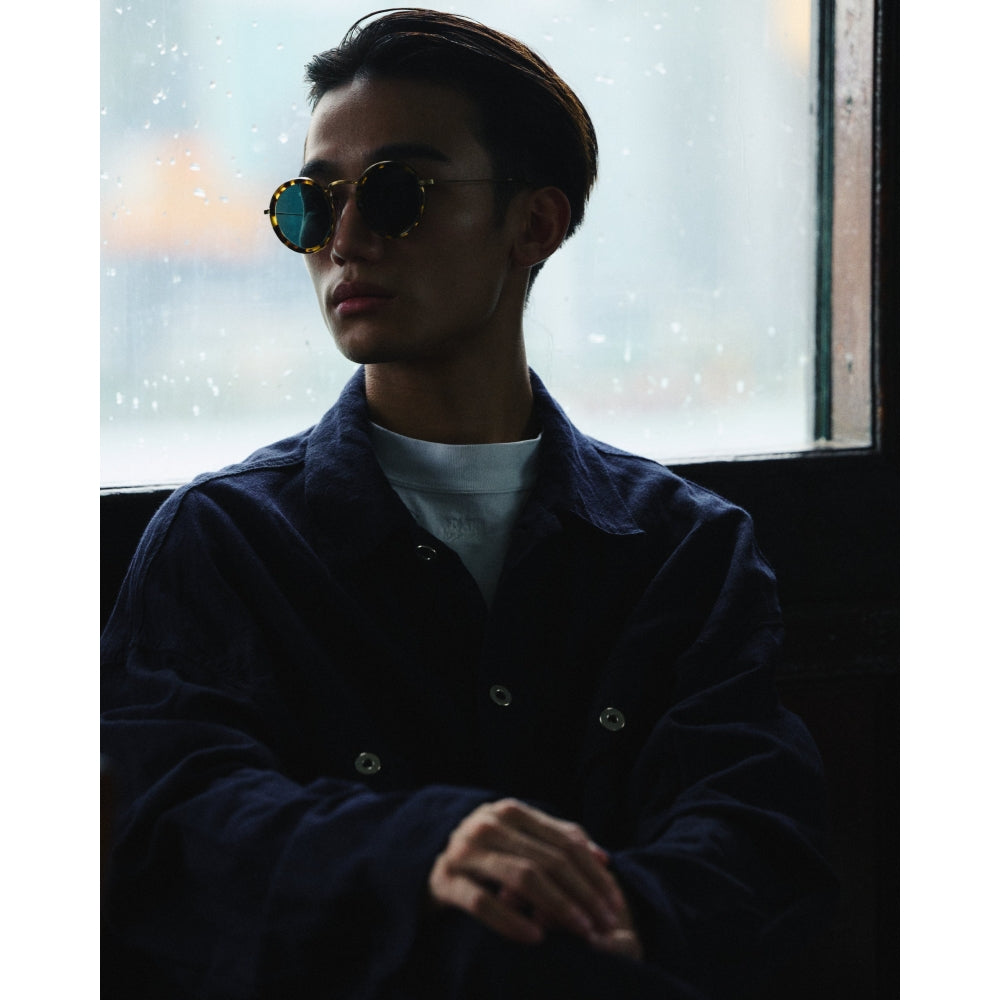 A.H TRUCKER JACKET NAVY