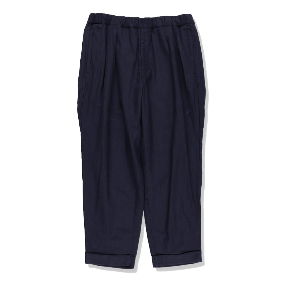 A.H TWO TUCK CHINOS NAVY