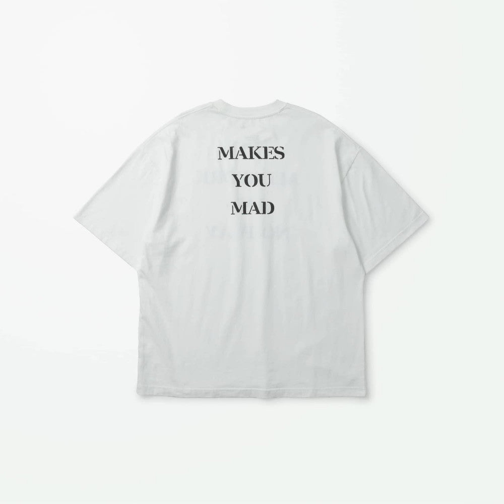 MADNESS A.W.A.N.P STENCIL T-SHIRT-WHITE
