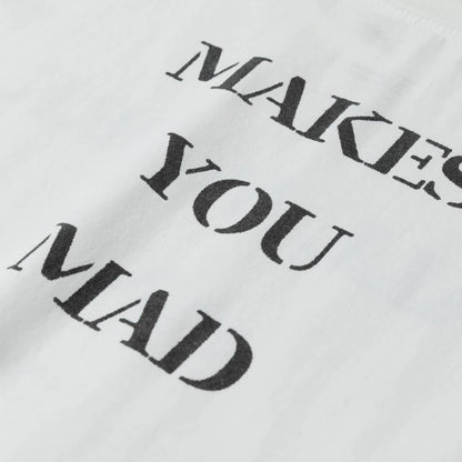 MADNESS A.W.A.N.P STENCIL T-SHIRT-WHITE