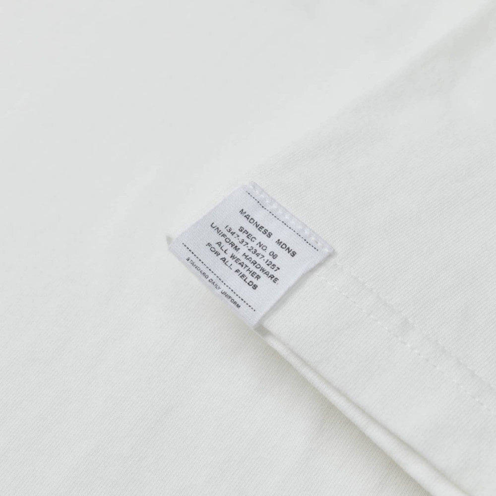 MADNESS A.W.A.N.P STENCIL T-SHIRT-WHITE