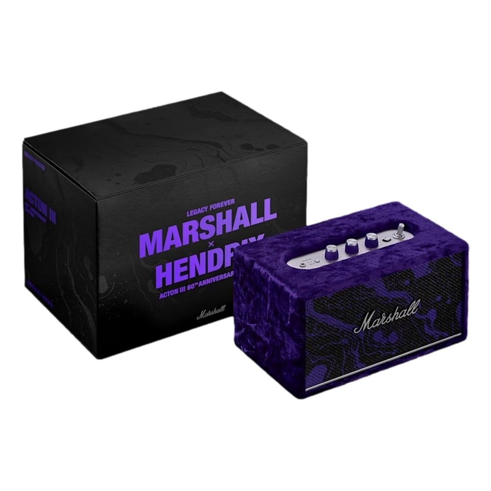 MARSHALL ACTON III MARSHALL X HENDRIX 60TH ANNIVERSARY EDITION-PURPLE