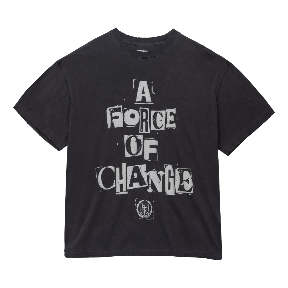 HONOR THE GIFT A FORCE OF CHANGE SS TEE-BLACK