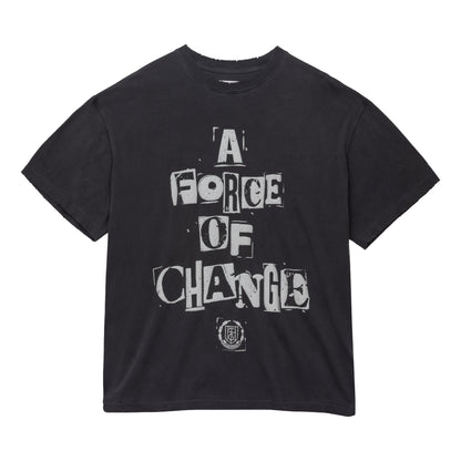 HONOR THE GIFT A FORCE OF CHANGE SS TEE-BLACK