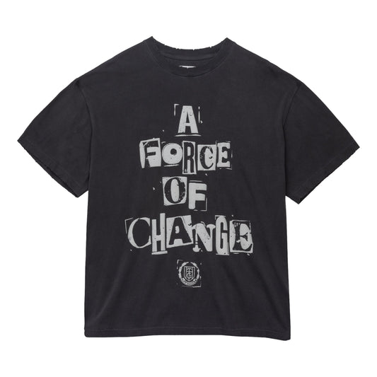 HONOR THE GIFT A FORCE OF CHANGE SS TEE-BLACK