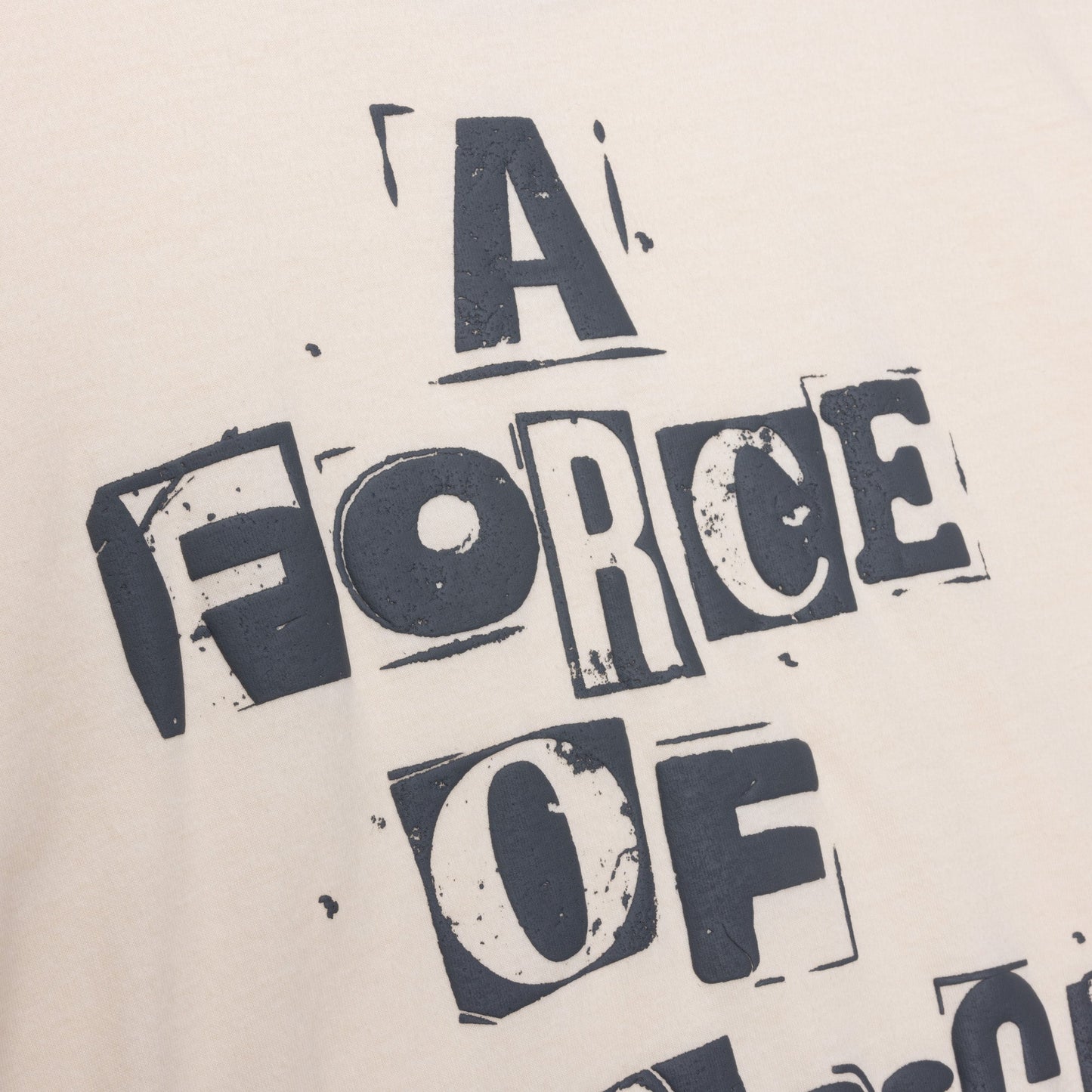 HONOR THE GIFT A FORCE OF CHANGE SS TEE-WHITE