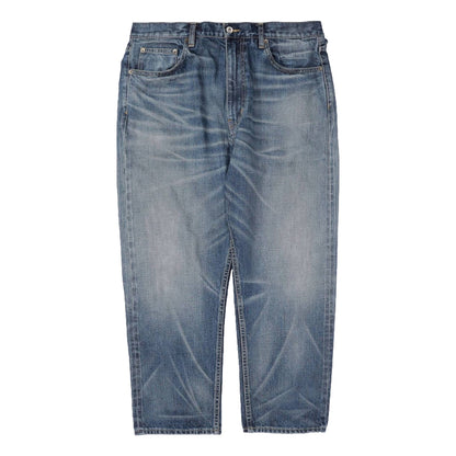 MADNESS AGING 5P DENIM PANTS. RELAXED-INDIGO