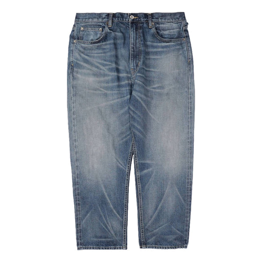 MADNESS AGING 5P DENIM PANTS. RELAXED-INDIGO