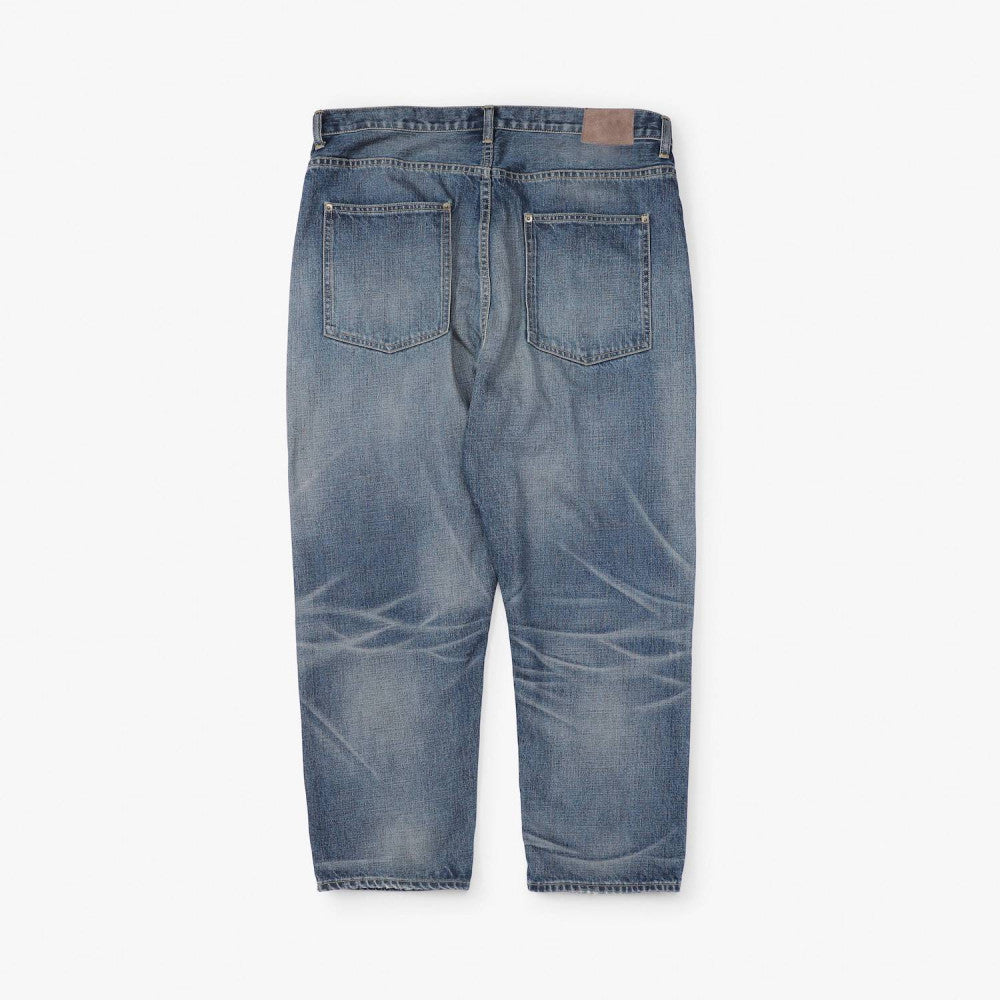 MADNESS AGING 5P DENIM PANTS. RELAXED-INDIGO