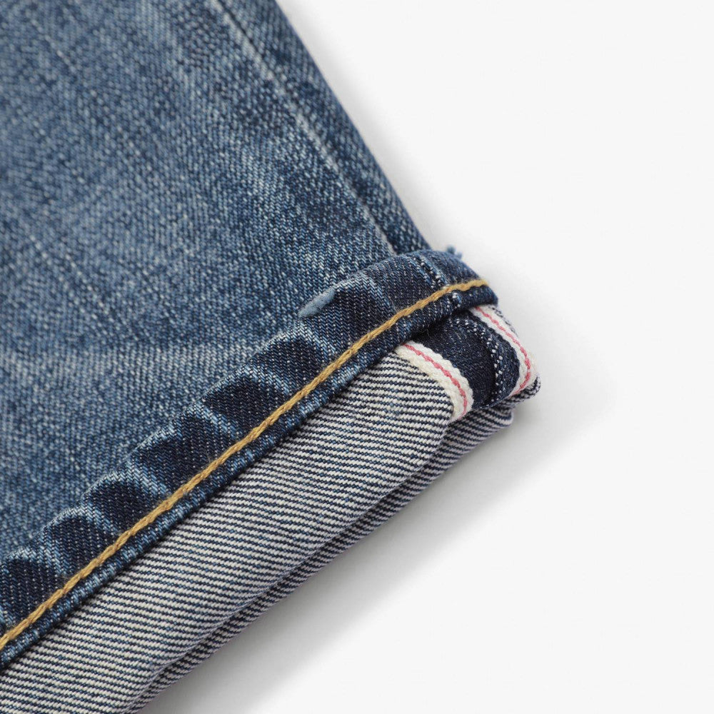 MADNESS AGING 5P DENIM PANTS. RELAXED-INDIGO