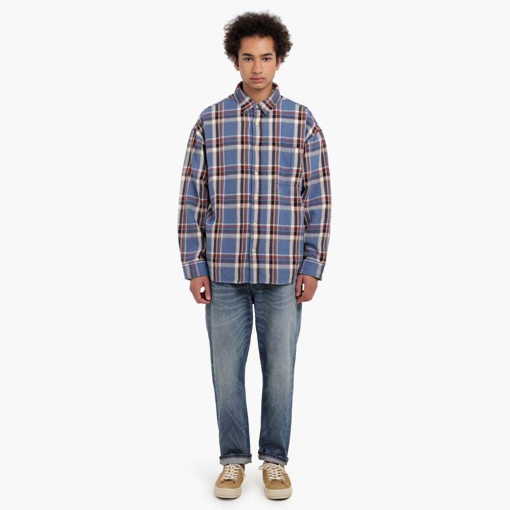 MADNESS AGING 5P DENIM PANTS. RELAXED-INDIGO