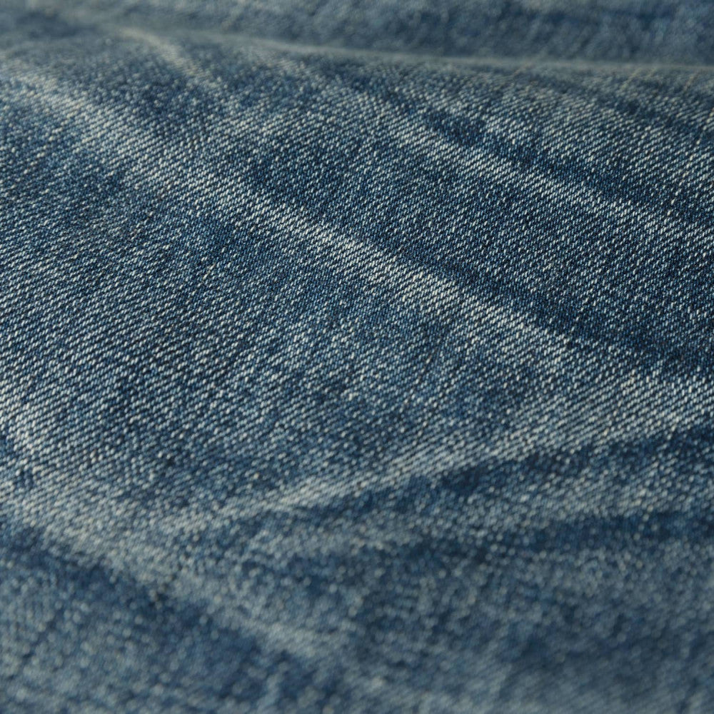 MADNESS AGING DENIM PANTS. M2 RELAXED-INDIGO