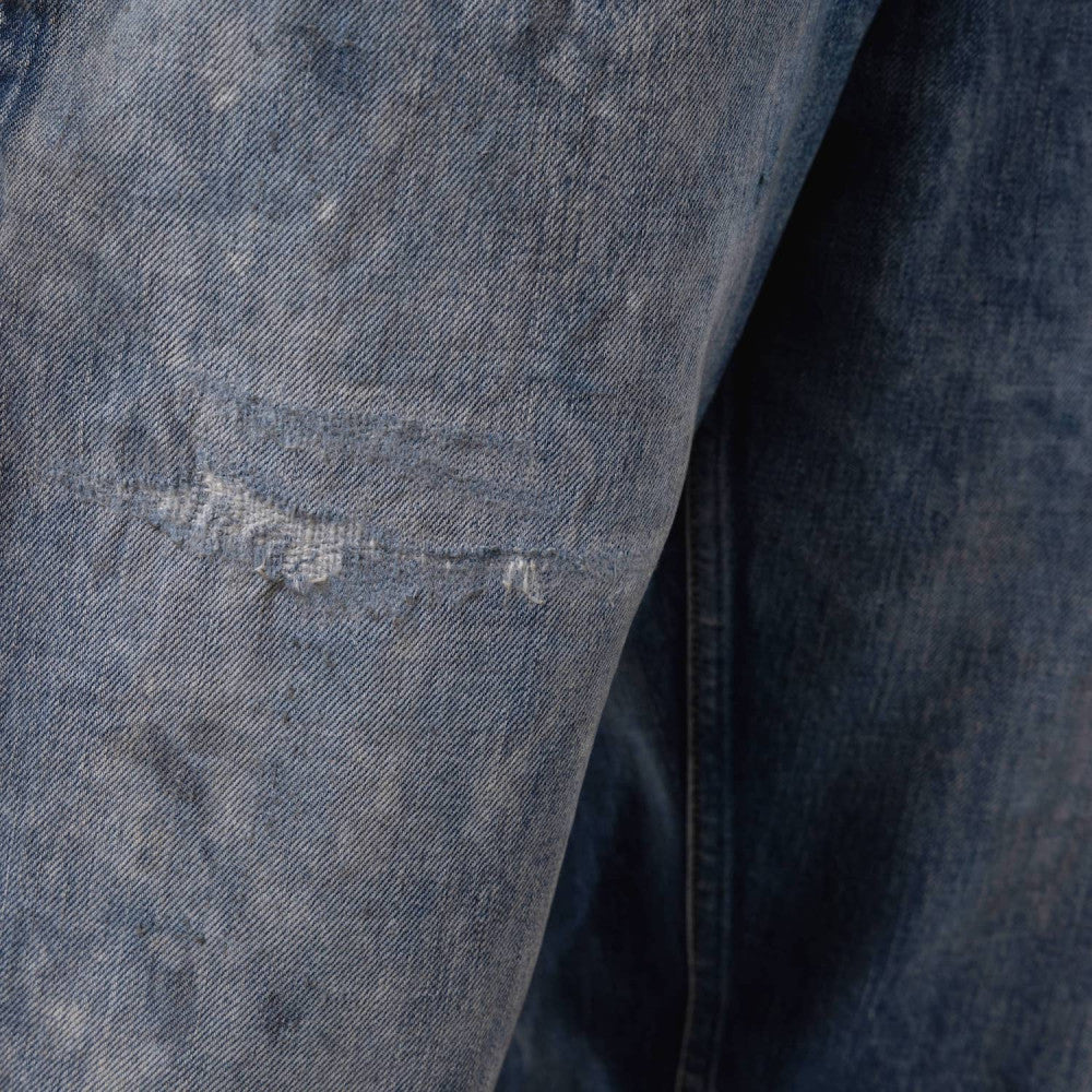 MADNESS AGING DENIM PANTS. M2 WIDE COMFY (MADE IN JAPAN)-INDIGO