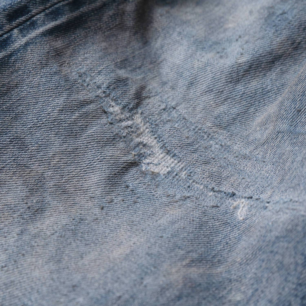 MADNESS AGING DENIM PANTS. M2 WIDE COMFY (MADE IN JAPAN)-INDIGO