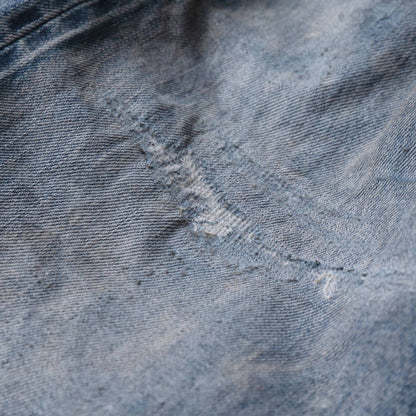 MADNESS AGING DENIM PANTS. M2 WIDE COMFY (MADE IN JAPAN)-INDIGO