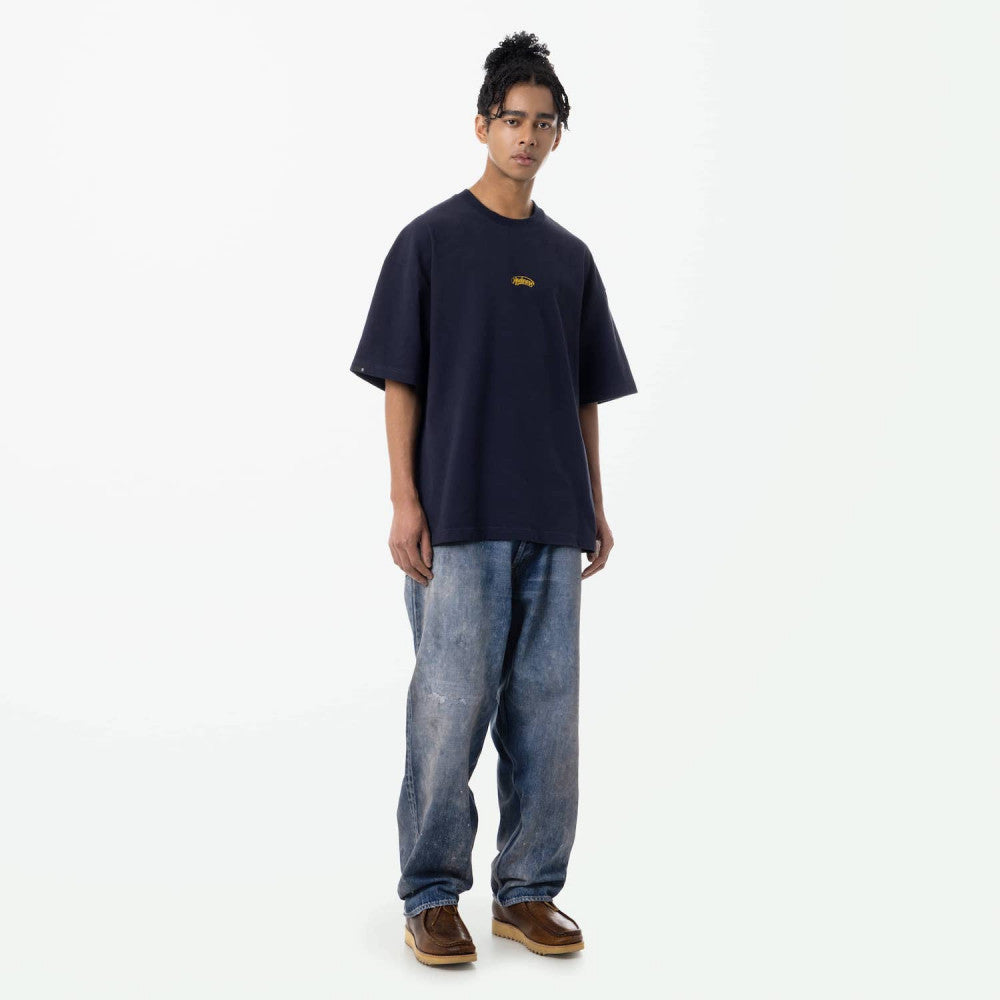 MADNESS AGING DENIM PANTS. M2 WIDE COMFY (MADE IN JAPAN)-INDIGO