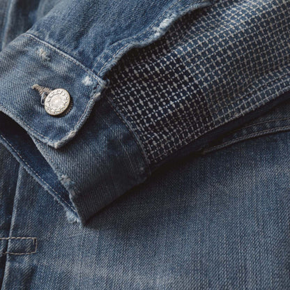 MADNESS AGING M501 DENIM TRUCKER. M3 REGULAR (MADE IN JAPAN)-INDIGO