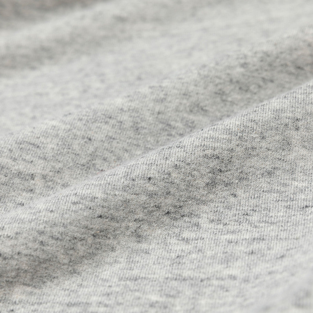 MADNESS AGING RAGLAN CREW SWEAT (MADE IN JAPAN)-HEATHER GREY