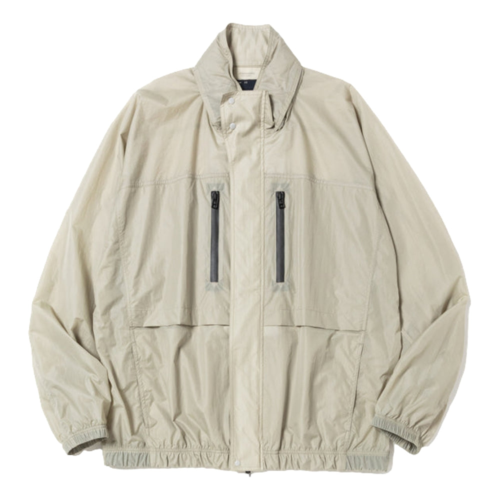 MEANSWHILE AIRY NYLON WIND JACKET-MOON