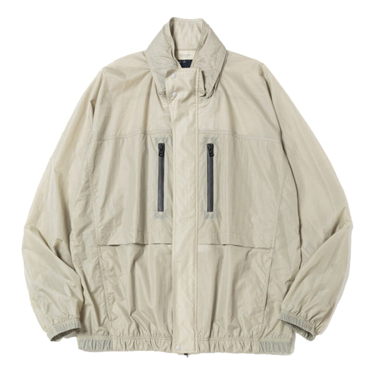 MEANSWHILE AIRY NYLON WIND JACKET-MOON