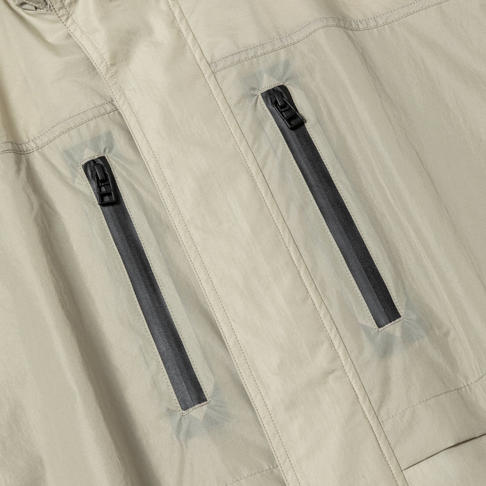 MEANSWHILE AIRY NYLON WIND JACKET-MOON