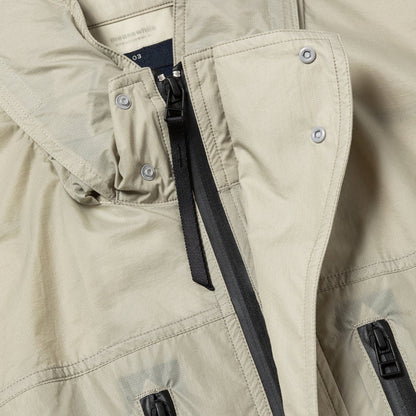 MEANSWHILE AIRY NYLON WIND JACKET-MOON