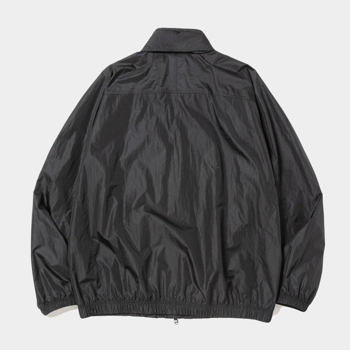 MEANSWHILE AIRY NYLON WIND JACKET-OFF BLACK