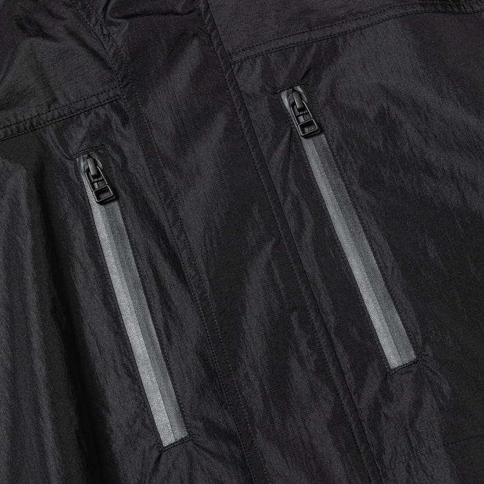 MEANSWHILE AIRY NYLON WIND JACKET-OFF BLACK