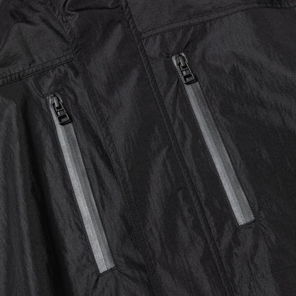 MEANSWHILE AIRY NYLON WIND JACKET-OFF BLACK