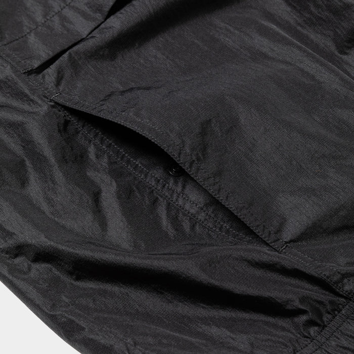 MEANSWHILE AIRY NYLON WIND JACKET-OFF BLACK