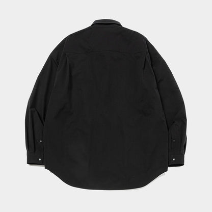MEANSWHILE ALL-WEATHER STRETCH SHIRT-OFF BLACK