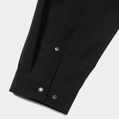 MEANSWHILE ALL-WEATHER STRETCH SHIRT-OFF BLACK