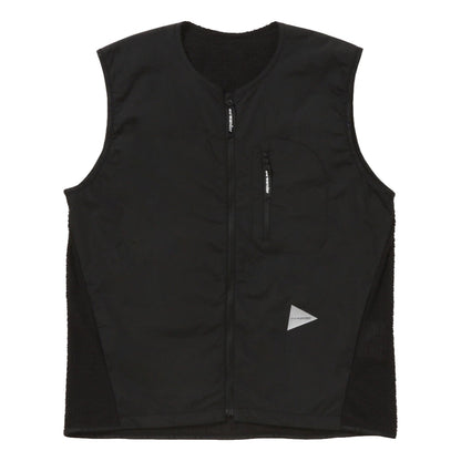 AND WANDER ALPHA DIRECT VEST-BLACK