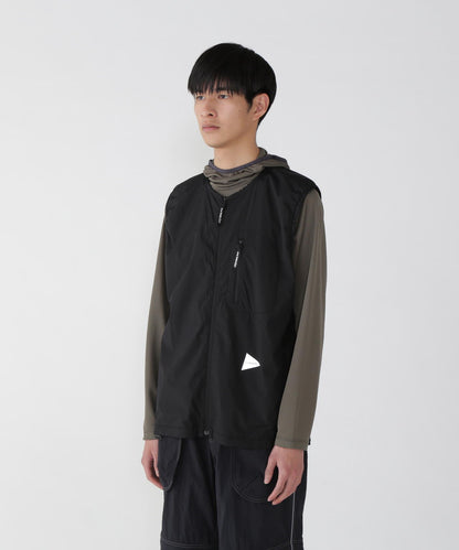AND WANDER ALPHA DIRECT VEST-BLACK
