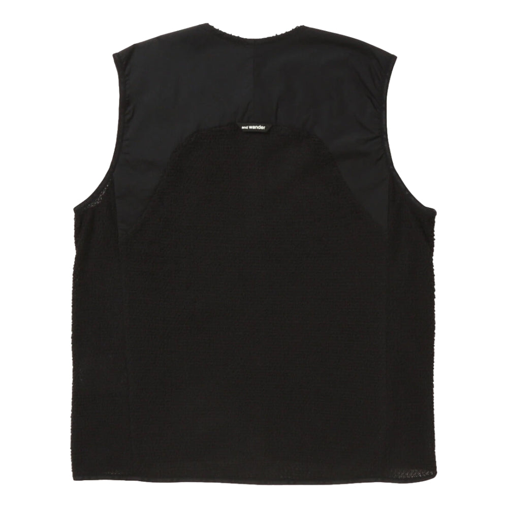 AND WANDER ALPHA DIRECT VEST-BLACK