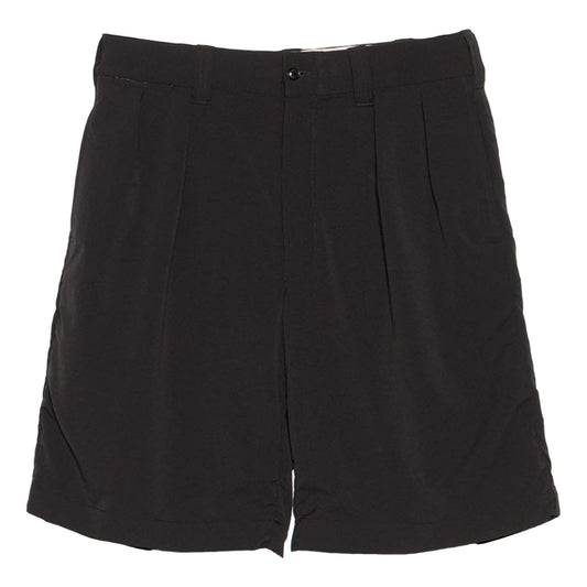 Nanamica ALPHADRY DOUBLE PLEAT SHORTS-BLACK