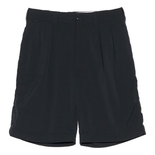 Nanamica ALPHADRY DOUBLE PLEAT SHORTS-NAVY