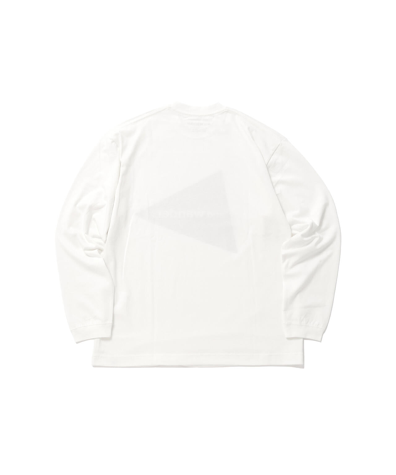 AND WANDER AND WANDER LOGO LS T-WHITE