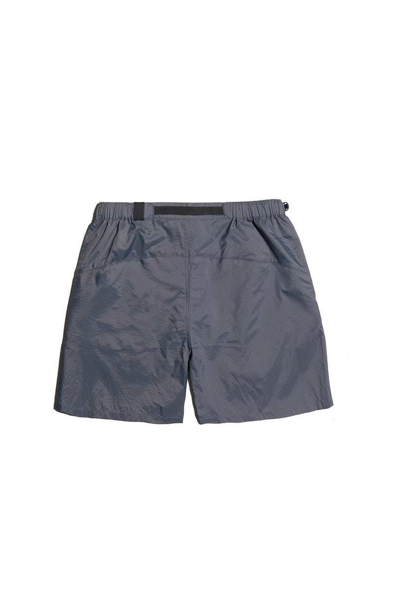 NINE POINT NINE AQUA SHORTS-CHARCOAL
