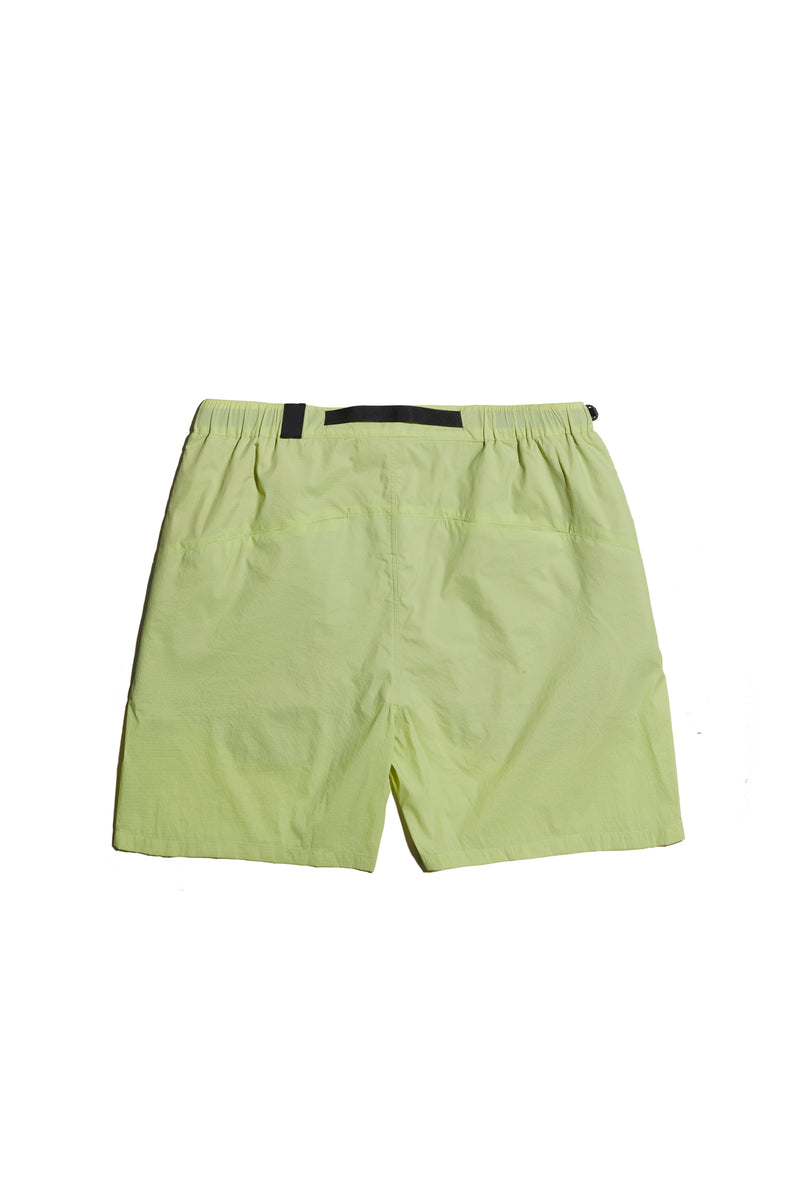 NINE POINT NINE AQUA SHORTS-LIME