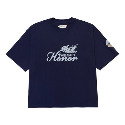 HONOR THE GIFT AUTO CLUB BOX TEE-NAVY