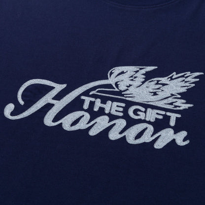 HONOR THE GIFT AUTO CLUB BOX TEE-NAVY