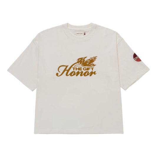 HONOR THE GIFT AUTO CLUB BOX TEE-WHITE