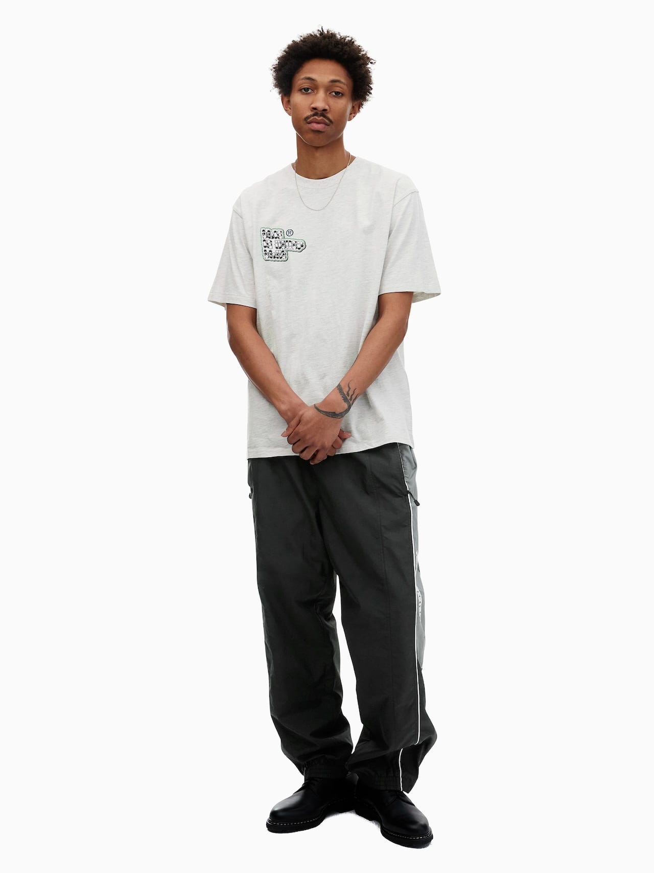 THIS IS NEVER THAT ALPHABET TEE-OATMEAL