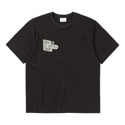 THIS IS NEVER THAT ALPHABET TEE-BLACK