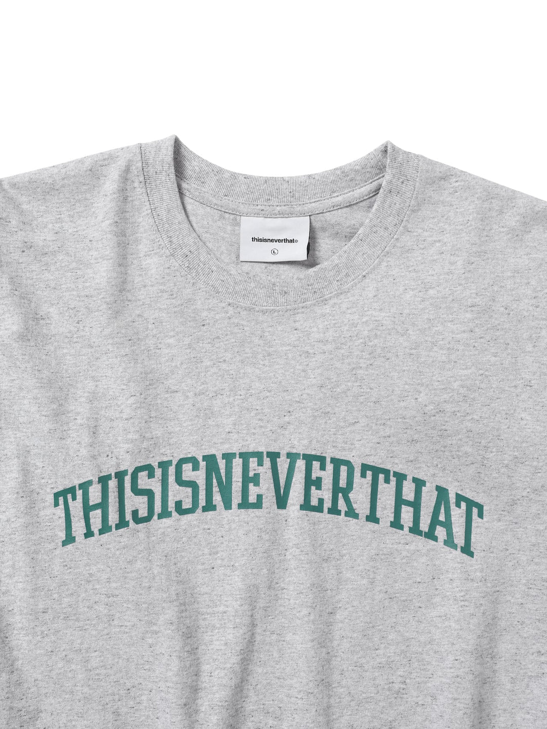 THIS IS NEVER THAT ARCH-LOGO TEE-GREY