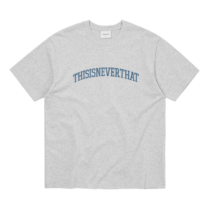 THIS IS NEVER THAT ARCH-LOGO TEE-HEATHER GREY