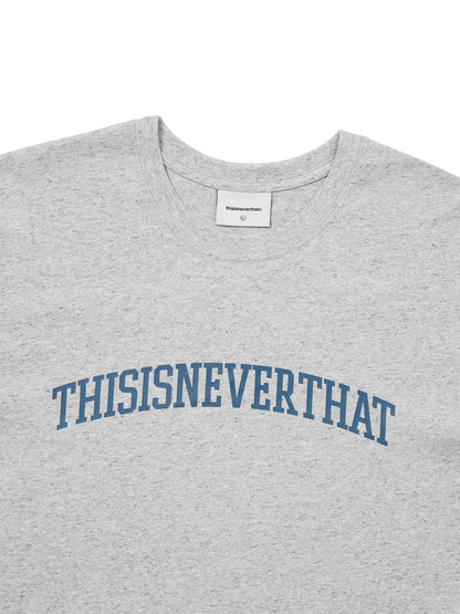 THIS IS NEVER THAT ARCH-LOGO TEE-HEATHER GREY